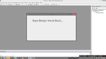 Turorial VB6 untuk pemula PART 1 Bahasa Indonesia