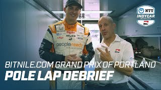 POLE LAP DEBRIEF // BITNILE.COM GRAND PRIX OF PORTLAND