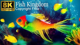 Dive Into Fish Kingdom In 8K Ultra Hd Copyright Free
