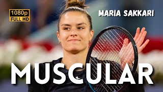 Maria Sakkari: A Force to be Reckoned With - The Muscular Side of Tennis (HD 1080p)