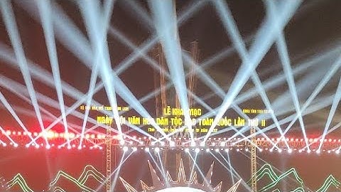 Live Lễ khai mạc ngày hội văn hoá Dân tộc Dao toàn quốc lần2