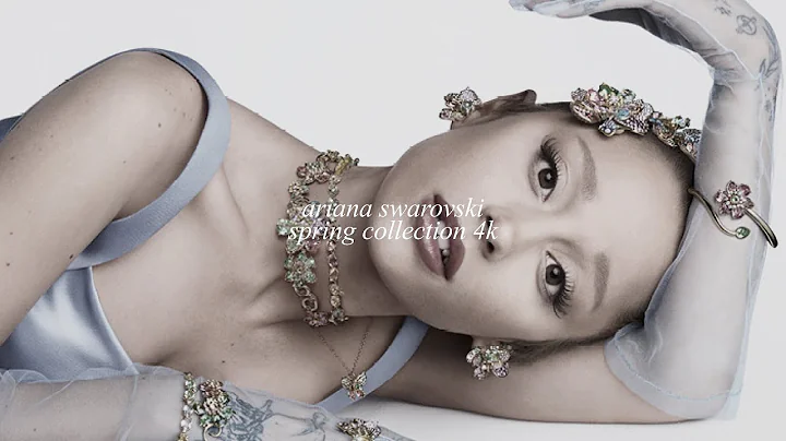 ariana grande swarovski spring-summer collection 4k