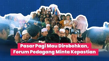 Pasar Pagi Mau Dirobohkan, Forum Pedagang Minta Kepastian | Kaltim Faktual