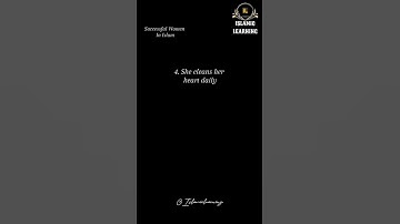 Part 4|Successful Woman In Islam|IL #islamicvideo#quotes #islamicquotes#islamicnasheed arabicnasheed