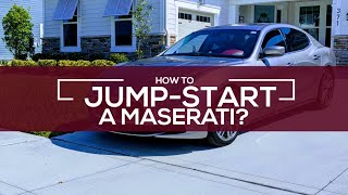 How to jump start a Maserati Ghibli? Maserati Ghibli Will Not Start