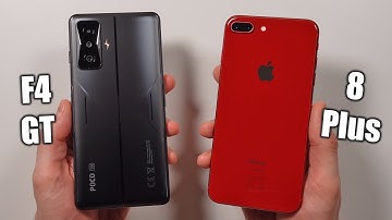 Poco F4 GT vs iPhone 8 Plus 🔥 Speed Test