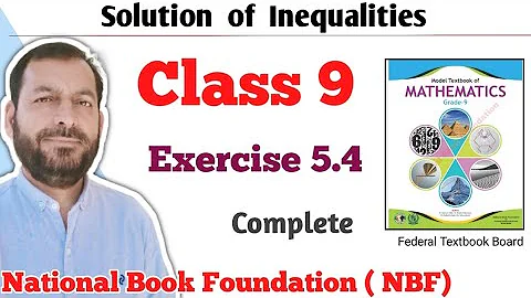 Class 9 Exercise 5.4 NBF Maths  Ex 5.4 Class 9th federal board FBISE Math national Book foundation