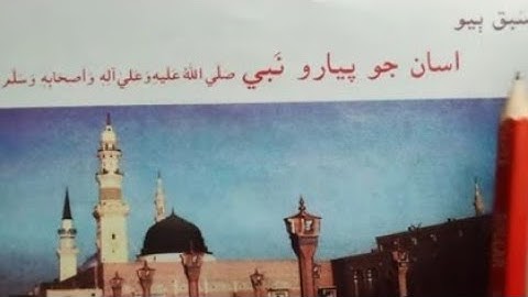 Sindhi class 5, chapter 2 reading