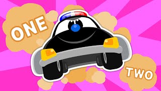 Car Farts Counting Game | Learn Numbers 1 to 10 | Kids Playtime ★ TidiKids