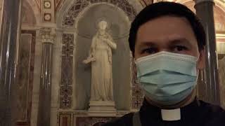 Basilica Of St. Cecilia In Rome