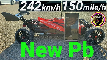 New Pb Arrma Typhon 242Km/h 150Mile/h Perfect Pass Speed Run Rc Car