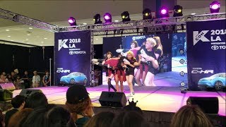 Kcon La 2018 Blackpink Mashup뚜두뚜두 Ddu-Du Ddu-Du Boombayah Forever Young Dance Cover