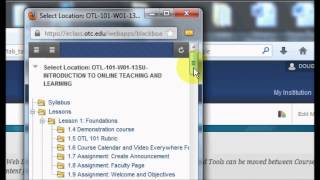 Moving Items in Blackboard