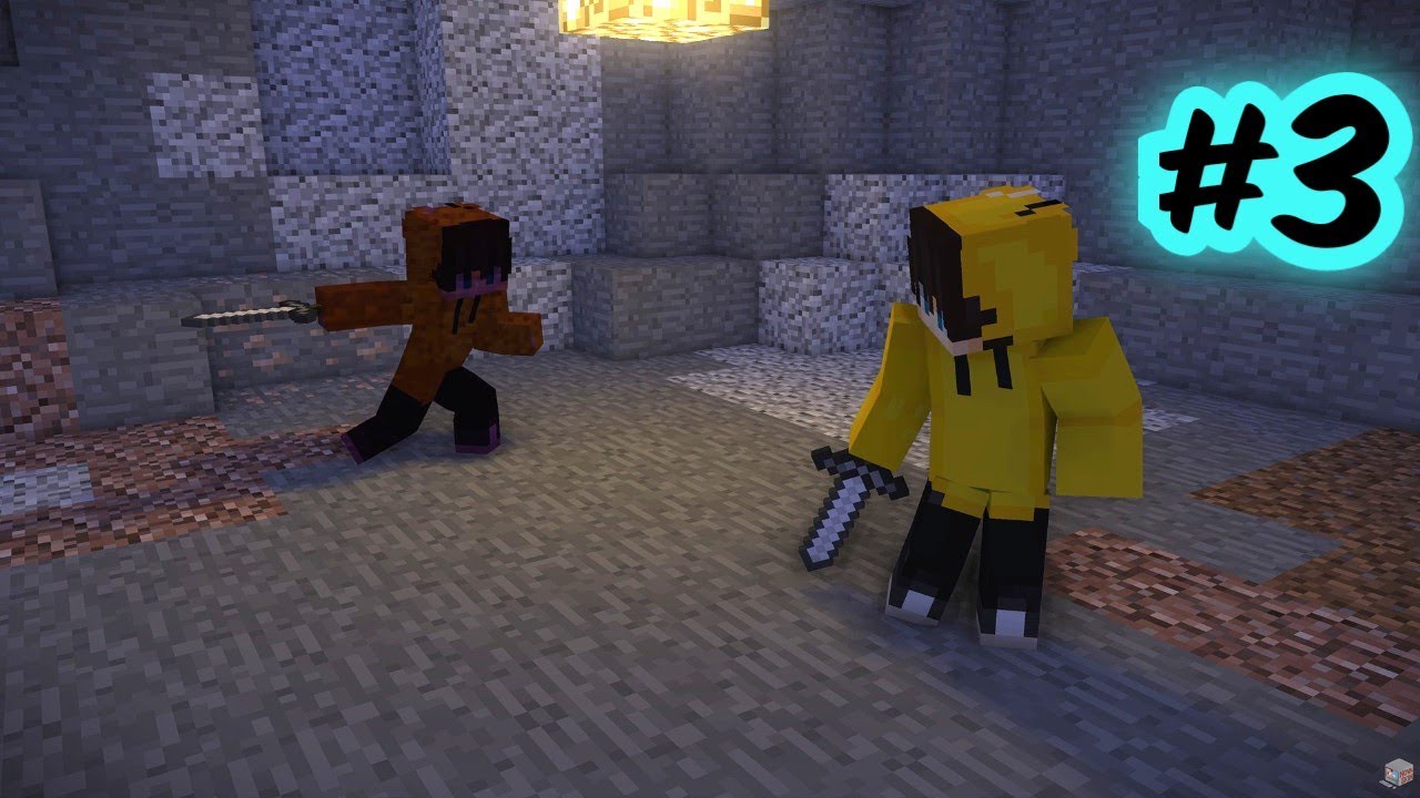 "Epic Minecraft Rescue Mission: Saving My Friend from a Headsteal!"😓😱