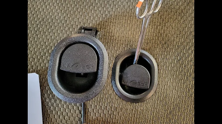 La-Z-Boy (Lazy Boy) Recliner Sectional Install Replacement Release Handle- So Easy a Kid Can Do It