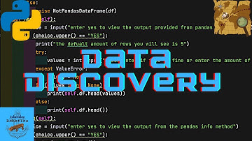 How To Easily Use Data Discovery | Data Preprocessing In Python Episode 1