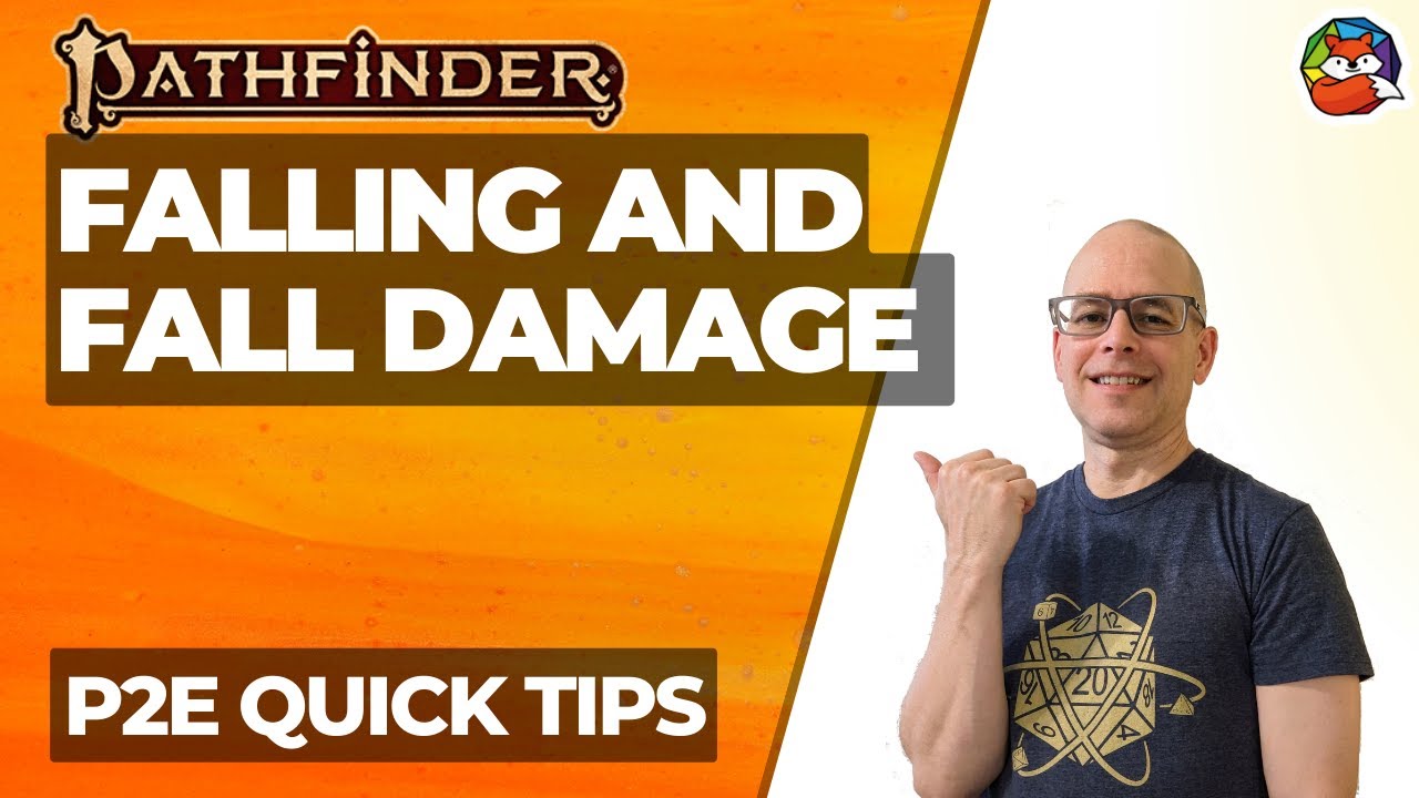 Falling and Fall Damage Quick Tip 19 for Pathfinder 2E YouTube