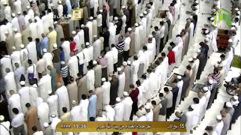 صلاة العشاء الشيخ ماهر المعيقلي 1436/3/15 - سورة المائدة        *مؤثرة*