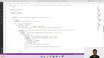 Capstone Project Purwadhika Data Science & Machine Learning - CRUD (Python) Data Karyawan Perusahaan