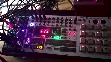 Erica Synths Pico Drums + Behringer RS-9 Rhythm Sequencer