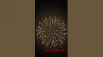 Liuyang factory wholesale 6 inch display shells fireworks