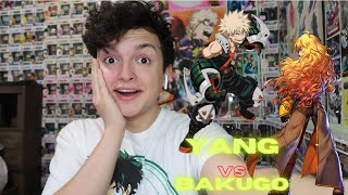 Yang vs Bakugo (RWBY VS My Hero Acadamia ) Death Battle Reaction