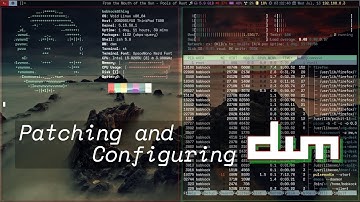 Patching and Configuring DWM