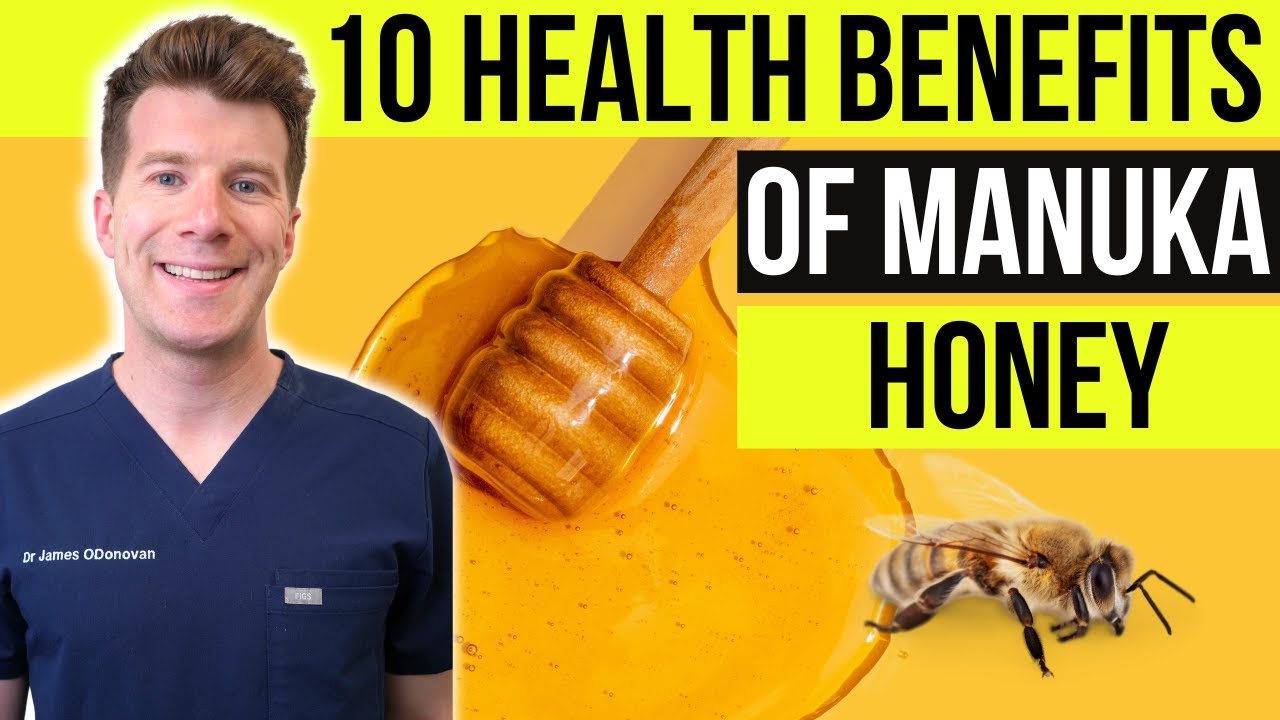 Doctor explains 10 HEALTH BENEFITS OF MANUKA HONEY -Dr O'Donovan