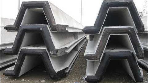 Cọc Ván Bê Tông Cốt Thép Dự Ứng Lực - prestressed concrete sheet pile