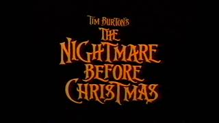 The Nightmare Before Christmas 1993 Tv Spot Trailer