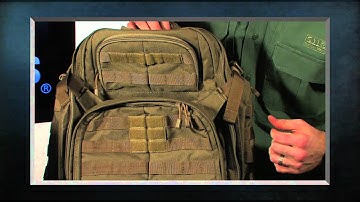 5.11 Tactical RUSH Backpacks and TIER system