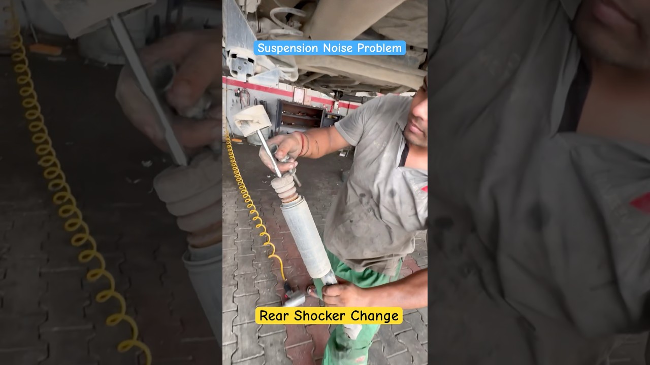 Rear Shocker Change Fiat Punto