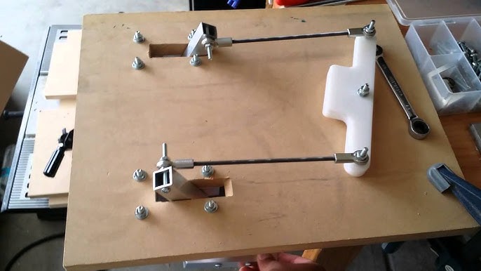 DIY Rudder Pedals for Flight Simulator 