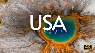 Unveil Usa - 1h Soothing Lo-fi Relaxing Music In 4k Ultra Hd