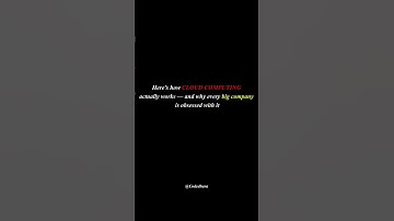 Here’s how CLOUD COMPUTING actually works — and why every big company is obsessed with it #shorts