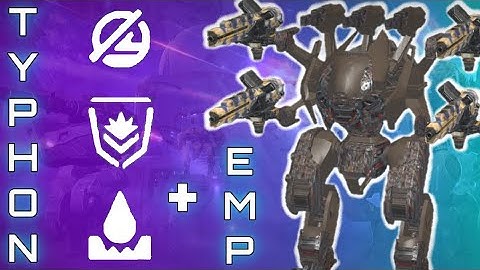 New Robot Typhon - 4x Wasp Gameplay | Lock-down , Suppress , Corrosion & EMP Setup | War Robots