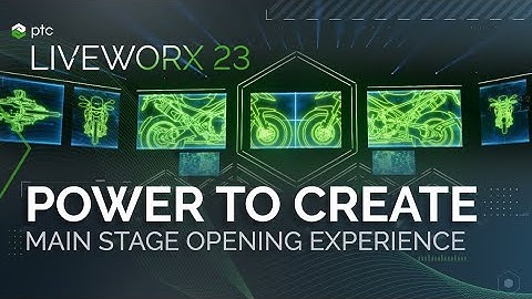 LiveWorx 2023 Main Stage Opening Experience