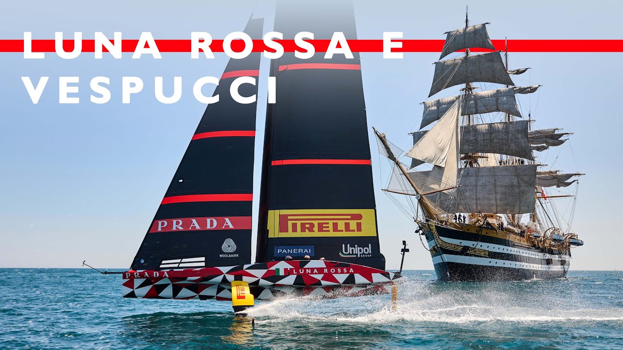 LUNA ROSSA AND VESPUCCI THE PAST AND THE FUTURE OF THE SAIL Luna