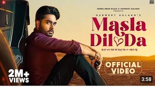 Masla Dil Da (Official Video) Harmeet Aulakh Ft. Gill Raunta | Desi Crew | Punjabi Song | Cover Song Thumb
