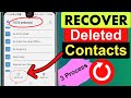 How to recover deleted contacts from android phone 2024