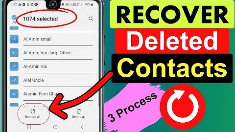 How to Recover Deleted Contacts From Android Phone 2025