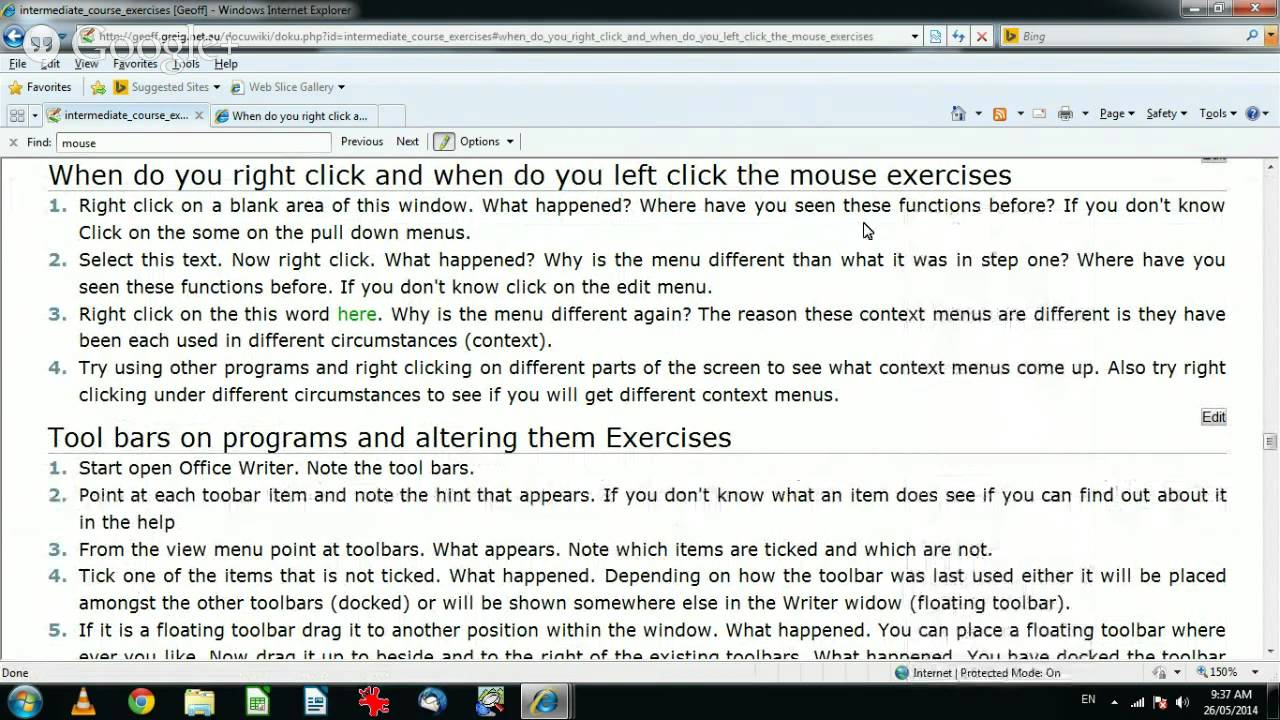 When do you right click and when do you left click the mouse - YouTube