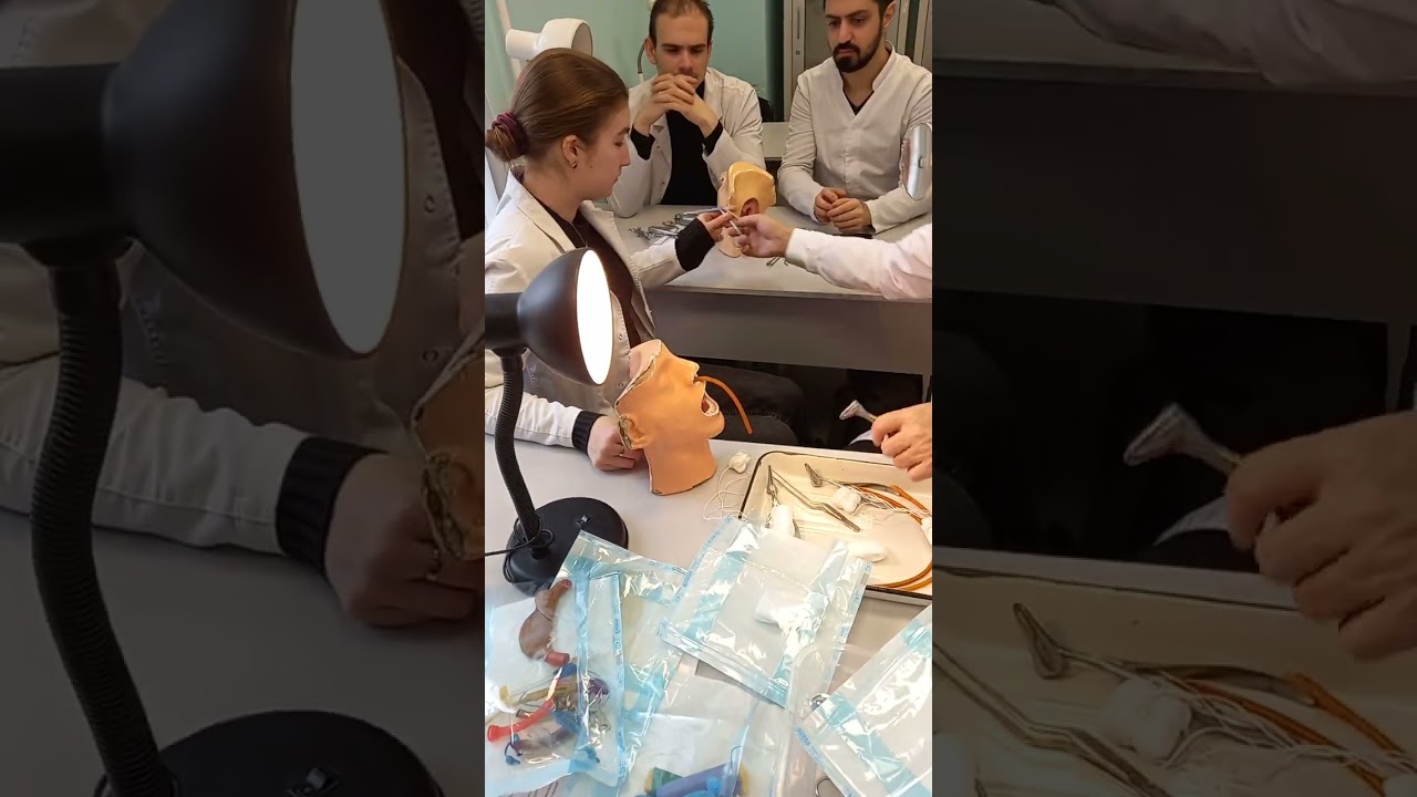 Передняя и задняя тампонада носа