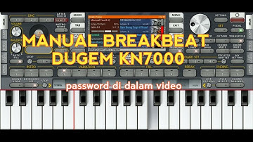 Hanya kamu Manual breakbeat dugem kn7000 || set org 2024 kn7000 terbaru