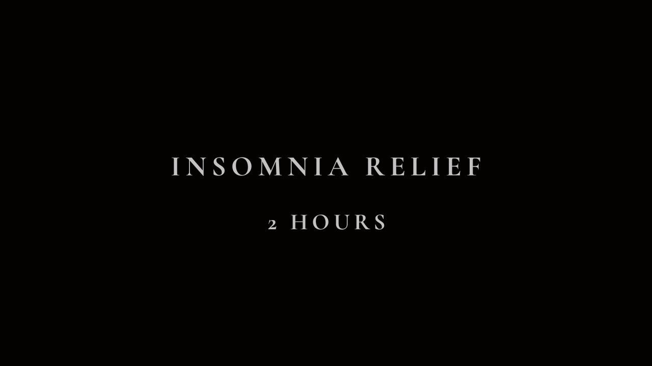 Brown Noise for Insomnia Relief | Black Screen (2 Hours) - YouTube