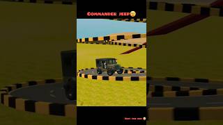 commander Jeep on a ramp Challenge #shorts #reels #games #viral #trending