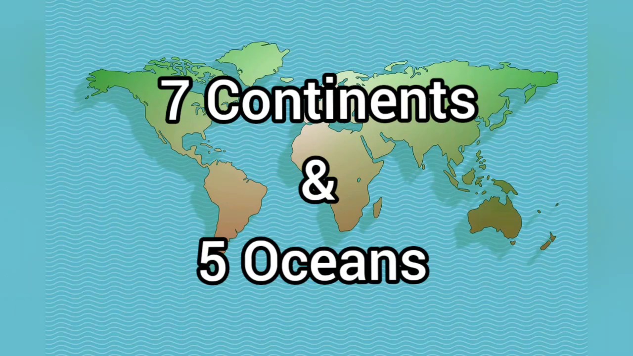 Continents And Oceans Arranged In Largest To Smallest Order