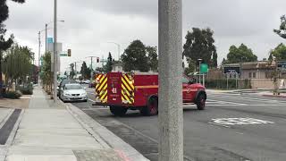 Lacofd engine 41 & squad 41 responding code 3