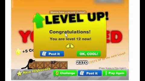 STICK RUN-YOU FAILED