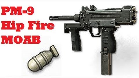 MW3 PM9 MOAB Hip Fire Only in 3 Minutes